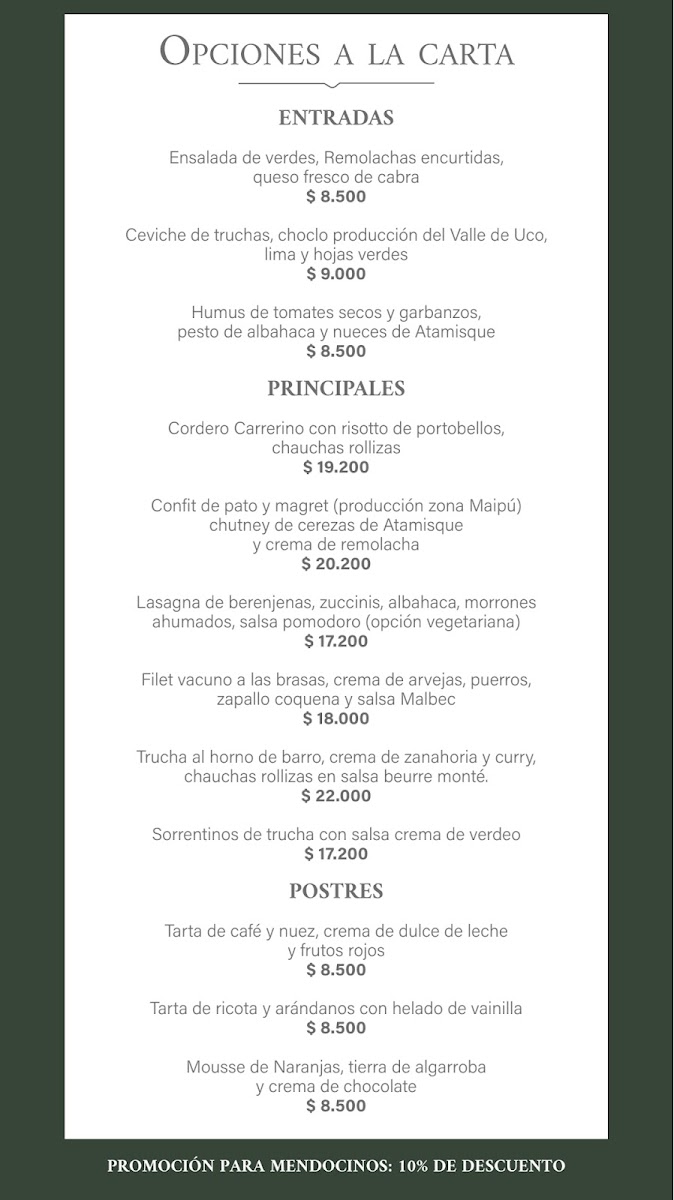 Menu Restaurant Rincón Atamisque-6